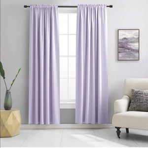 Lilac Blackout Curtains